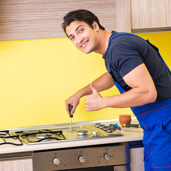 what are your typical service costs for stove repair in Aurora Center